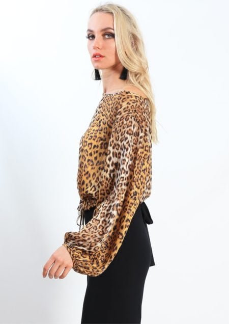 Leopard Print Top