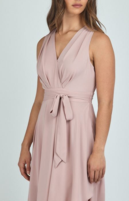 Blush Waterfall Maxi Dress