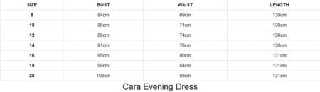 Cara Evening Dress