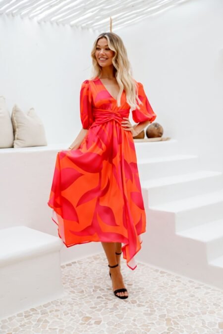 Swirl Twist Dress