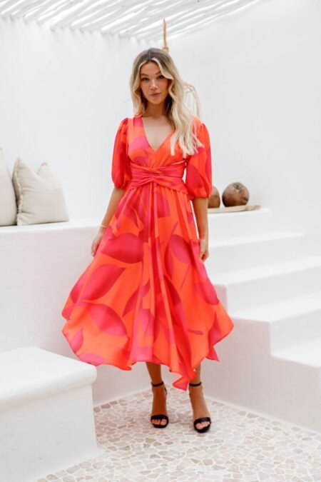 Swirl Twist Dress