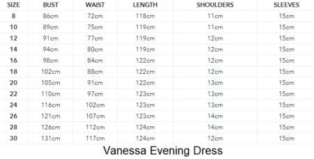 Vanessa Evening Dress