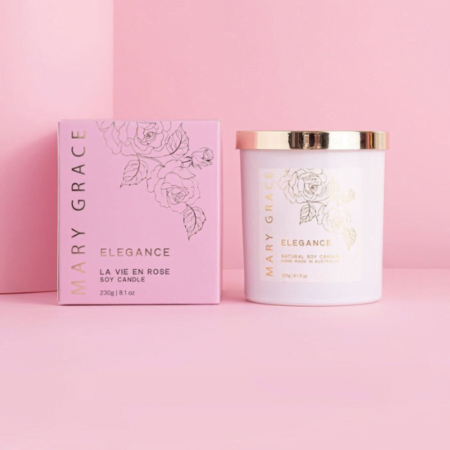 La Vie En Rose Candle