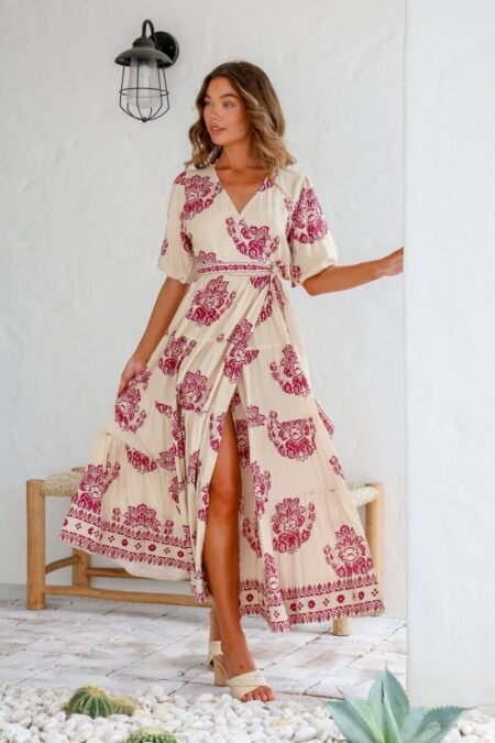 Joop & Gypsy Wrap Maxi Dress