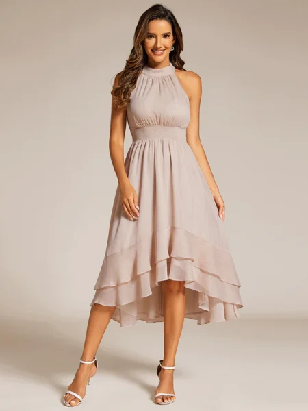 Elegant Bianca Evening Dress